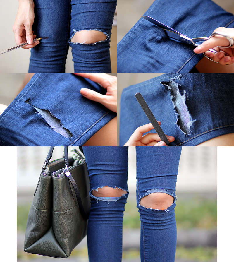 diy-jeans-rasgados-rodilla